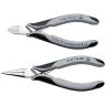 Knipex ESD Electronics Set, Diagonal Cutters 130 mm With Gripping Pliers 145 mm Pack of 2