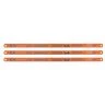 Bahco BAH3906243P Sandflex Hacksaw Blades 12" (300mm) 8,24 & 32 TPI – Bi-Metal Blade Pack of 3 | 3906-300-3P