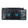 Makita DC40RB XGT 40Vmax Li-ion Twin Port Battery Charger- 240V
