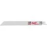 Milwaukee 48475093 5 Pieces Metal Kerf Reciprocating Saw Blade 200mm x 8 / 12 TPI