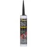 Everbuild Sika Roof & Gutter Sealant Black 295ml | 486214