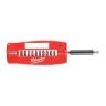Milwaukee 4932430910 12 Pieces Shockwave Impact Duty Drive Guide Cassettes