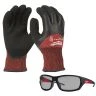 Milwaukee 4932471348 Winter Cut C Gloves Size 9 / L With 4932478908 Gray Performance Safety Glasses