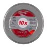 Milwaukee 4932478997 10 Pieces SCS 41 Pro Plus Thin Metal Cutting Discs 115 x 1.0mm