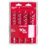 Milwaukee 4932479477 4 Piece Speed Feed Wood Drill Bit Set
