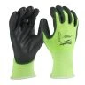 Milwaukee 4932479917 Hi-vis Cut A Gloves 8 / M