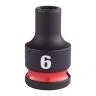 Milwaukee 4932480263 Shockwave Impact Duty Impact Socket STD 6 mm 3/8" 