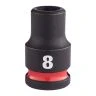 Milwaukee 4932480265 Shockwave Impact Duty Impact Socket STD 8 mm 3/8"