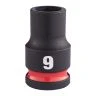 Milwaukee 4932480266 Shockwave Impact Duty Impact Socket STD 9mm 3/8"