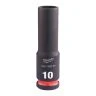 Milwaukee 4932480284 Shockwave Impact Duty Impact Socket Deep 10mm 3/8"