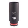 Milwaukee 4932480293 Shockwave Impact Duty Impact Socket Deep 19mm 3/8"