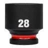 Milwaukee 4932480322 Shockwave  Impact Duty Impact Sockets 28 mm 1/2"
