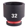 Milwaukee 4932480325 Shockwave Impact Duty Impact Sockets 32 mm 1/2"
