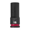 Milwaukee 4932480336 Shockwave Impact Duty Impact Socket 18 mm 1/2"