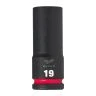 Milwaukee 4932480337 Shockwave Impact Duty Impact Socket Deep 19 mm 1/2"