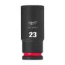 Milwaukee 4932480341 Shockwave Impact Duty Impact Sockets 23 mm 1/2"