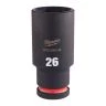 Milwaukee 4932480344 Shockwave Impact Duty Impact Sockets 26 mm 1/2"