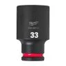 Milwaukee 4932480350 Shockwave Impact Duty Impact Socket Deep 33mm 1/2"
