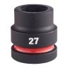 Milwaukee 4932480408 Shockwave Impact Duty Impact Socket STD 27 mm 1"