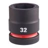 Milwaukee 4932480410 Shockwave Impact Duty Impact Socket STD 32mm 1"