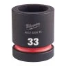 Milwaukee 4932480411 Shockwave Impact Duty Impact Socket STD 33mm 1"