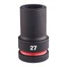 Milwaukee 4932480424 Shockwave Impact Duty Impact Socket Deep 27mm 1"