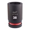 Milwaukee 4932480430 Shockwave Impact Duty Impact Socket Deep 38mm 1"