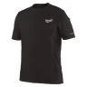 Milwaukee WW SS BL Workskin Warm Weather Short Sleeve Performance T-Shirt Black Size M | 4932493064