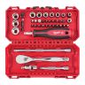 Milwaukee 4932498381 38 Pieces 1/4" Ratchet Driver Standard Socket Wrench Set Metric