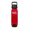 Milwaukee 4932498637 Packout 1005 ml Plastic Bottle Chug Lid Red