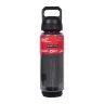 Milwaukee 4932498640 Packout 1005ml Plastic Bottle Chug Lid Black