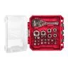 Milwaukee 4932499470 25 Pieces 1/4" Drive Compact Ratchet Set In Packout Compatible Box