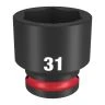 Milwaukee 4932500298 Shockwave Impact Duty Impact Socket 31mm 1/2"