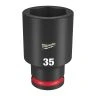Milwaukee 4932500305 Shockwave Impact Duty Impact Socket Deep 35mm 1/2"