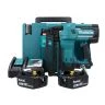 Makita DBN600RTJ 18V LXT Cordless 25-64mm Finishing Nailer With 2 x 5.0Ah Batteries, Charger & Case