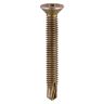 TIMCO Window Fabrication Screws Countersunk PH Metric Thread Self-Drilling Point Yellow - M4 x 16 - Pack of 1000 Pieces | B2604