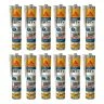 Everbuild Sika Multi-Purpose Sikaflex® EBT+ Black 300ml Pack of 12 | 511394