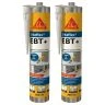 Everbuild Sika Multi-Purpose Sikaflex® EBT+ Black 300ml Pack of 2 | 511394