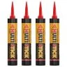 Everbuild Sika Next Genration Multi Stick Grab Adhesive 350ml Pack of 4 | 525020