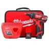 Milwaukee M12SET1D-152B 12V Li-ion Sub Compact Screwdriver With 2 x 1.5Ah Batteries, Charger & Bag