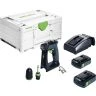 Festool CXS 18 C 3.0-Plus 18V Cordless Drill Driver with 2 x 3Ah Battery, Rapid Charger & Case | 576885