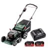 Metabo RM 36-18 LTX BL 46 Twin 18V Cordless Brushless 46cm Lawn Mower With 2 x 5.5Ah Batteries & Charger