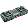 Metabo ASC 145 DUO 12v / 14.4v / 18v / 36v Air Cooled Quick Twin Charger | 627512000
