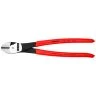 KNIPEX 74 01 250 High Leverage Diagonal Cutter with Plastic Coating Handles 250 mm