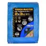 TOUGH MASTER Waterproof Tarpaulins Cover Sheet Reinforced Edges with Metal Eyelets-90 gsm