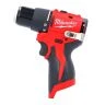 Milwaukee M12BLPDRC-0 M12 Compact Cordless Brushless Percussion Drill Bare Unit