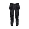 DeWalt Albany Slim Fit Holster Work Trousers, Black - W32" L31"