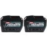 Makita BL4080F Battery 40V Max XGT 8Ah Battery For Power Tools Pack of 2