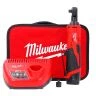Milwaukee M12IR-201B 12V Cordless 3/8" Impact Ratchet With 1 x 2.0Ah Battery, Charger & Tool Bag