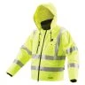 Makita CJ106DZM 12V CXT Cordless High Visibility Heated Jacket - Sizes: M,L,XL,2XL,3XL